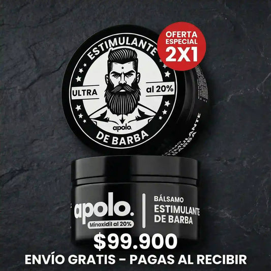 Apolo ORIGINAL Estimulante de barba al 20%